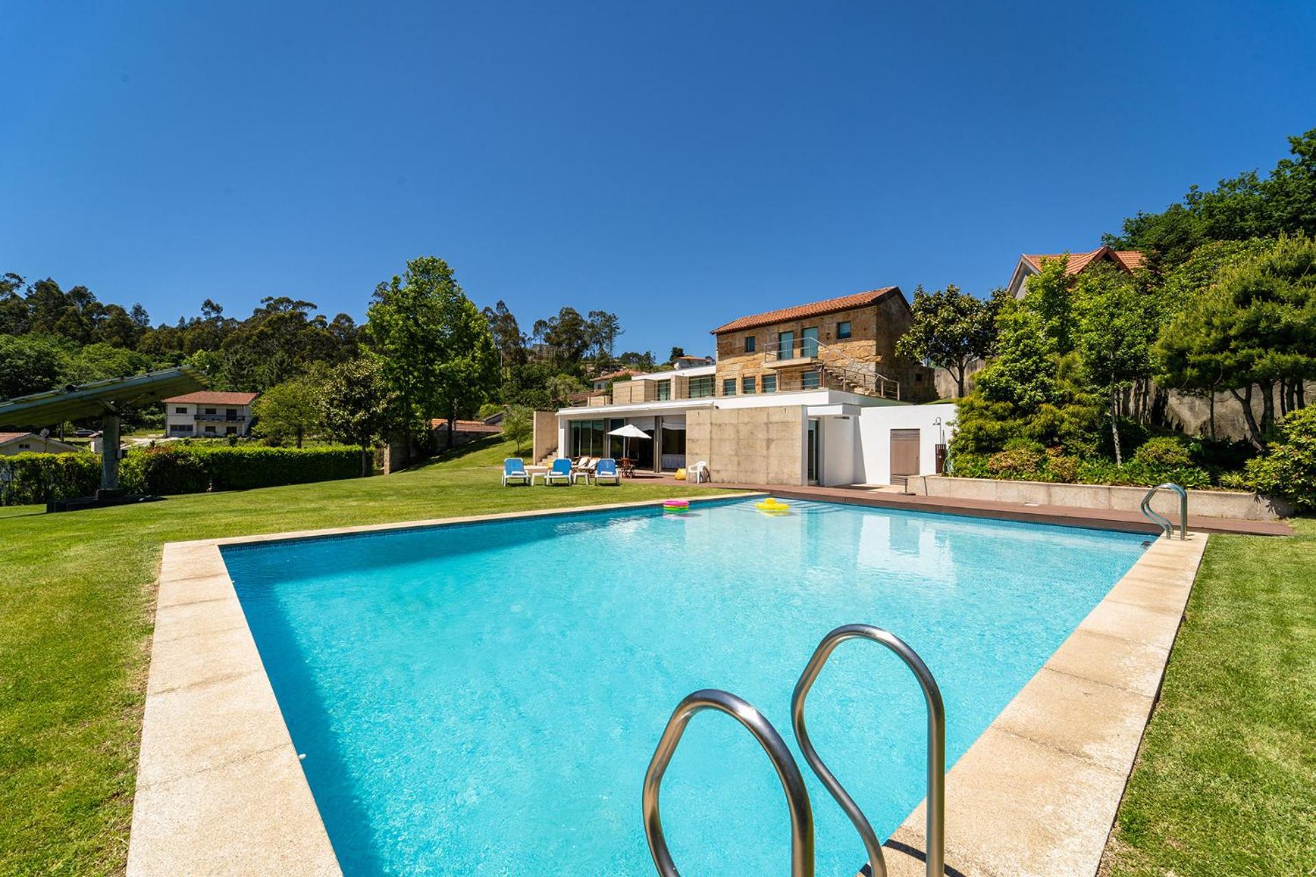 Casa De Silvares Fafe - Moradia Premium Com Piscina By House And People Regadas Exteriör bild